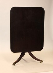 19C GEORGE III TILT TOP TABLE