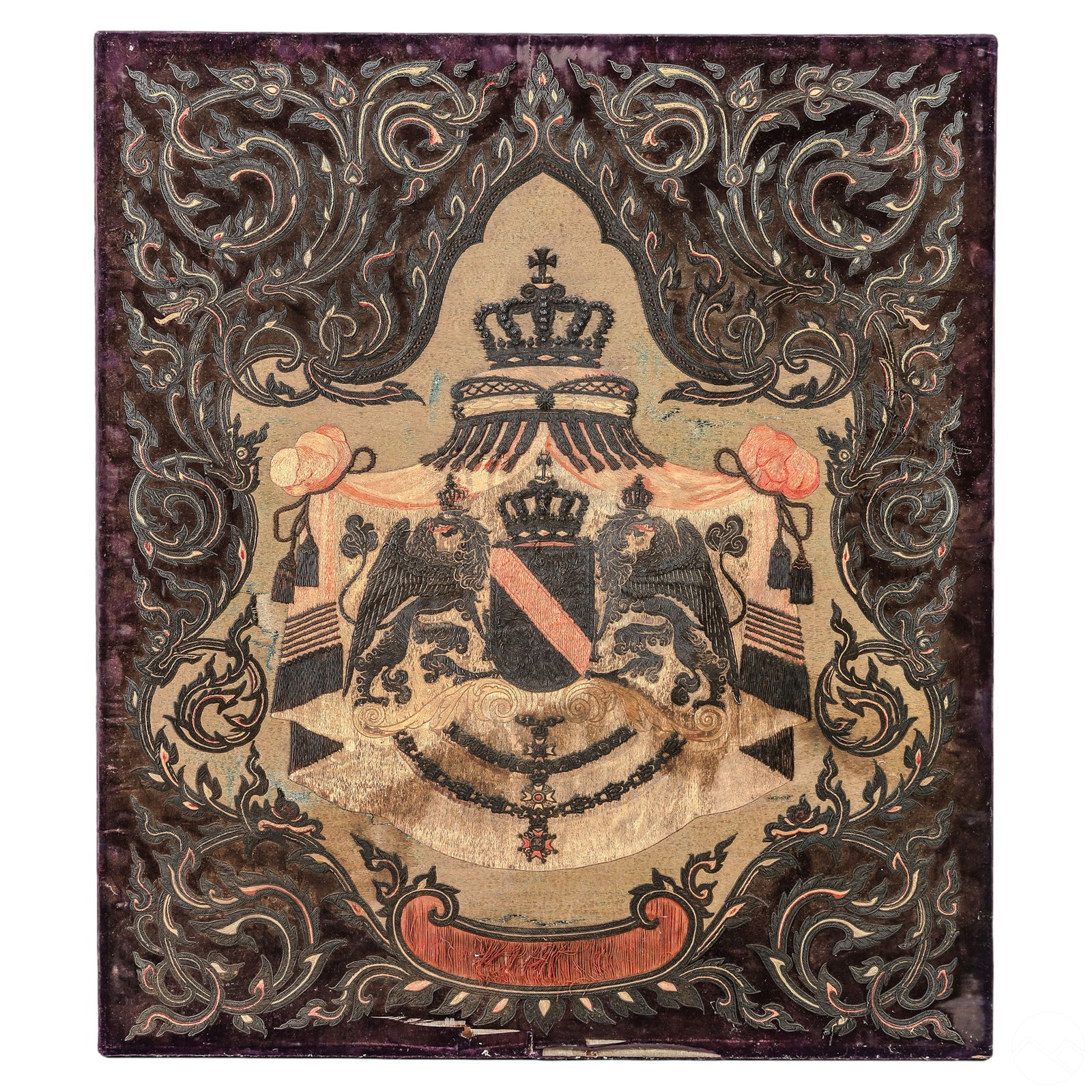 19C GERMAN ROYAL COAT OF ARMS