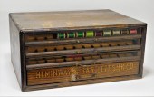 19C HEMINGWAY & BARTLETT SILK