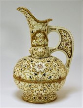 19C. HUNGARIAN ZSOLNAY GLAZED