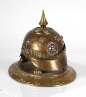 19C IMPERIAL GERMAN HELMET DES