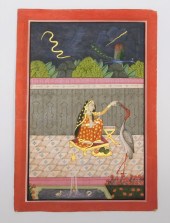 19C INDIAN BUNDI SCHOOL QUEEN