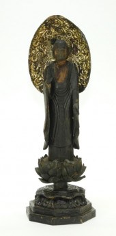 19C JAPANESE EDO GILT LACQUER