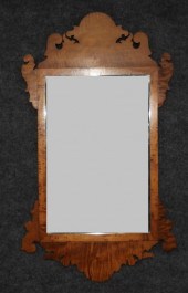19C NEW ENGLAND TIGER MAPLE CH