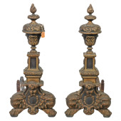 19C PAIR OF CLASSIC FRENCH CAS