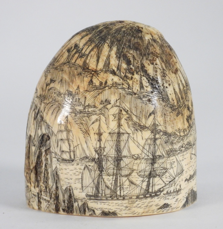 19C. RARE BARK JOHN & WINTHROP