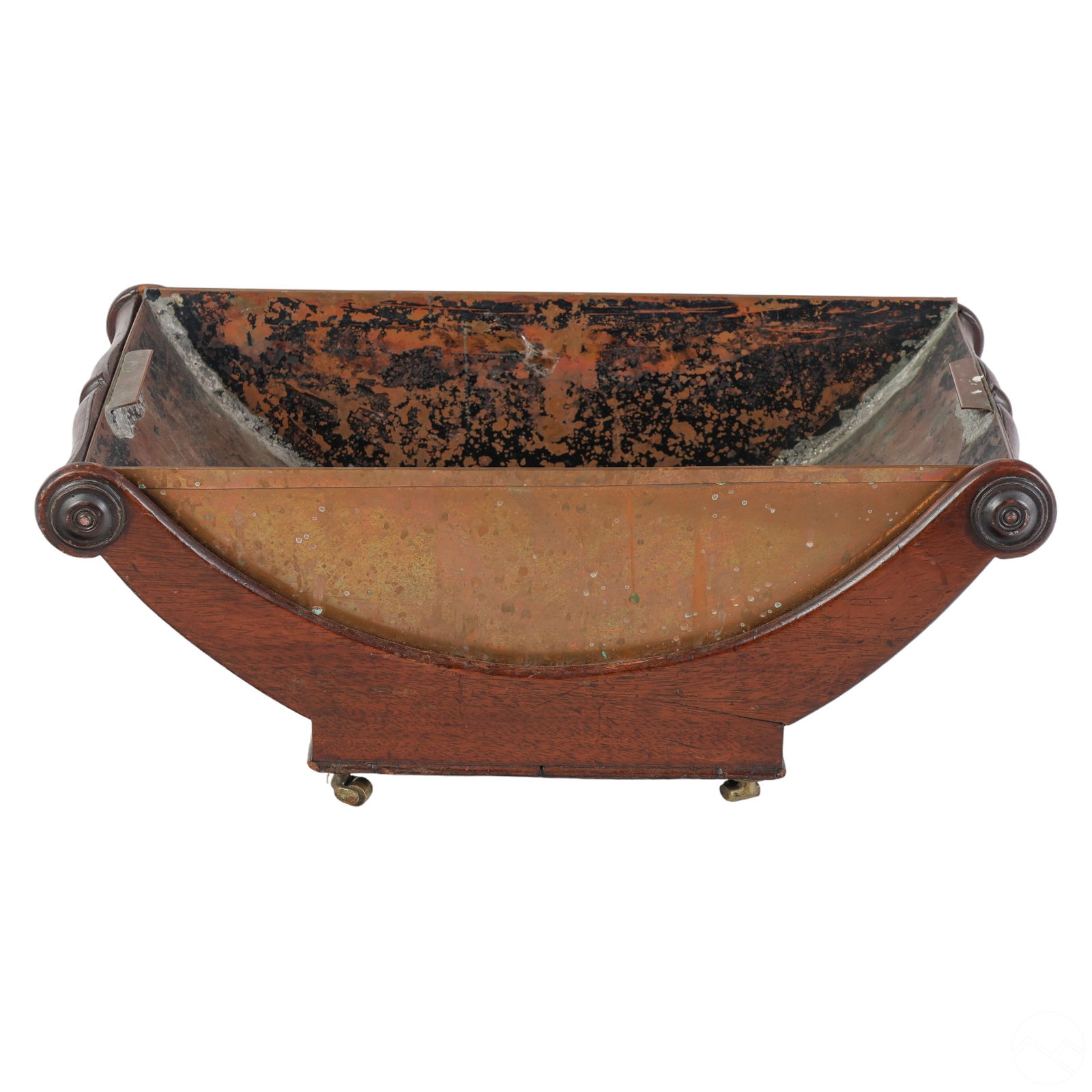 19C REGENCY MAHOGANY & COPPER