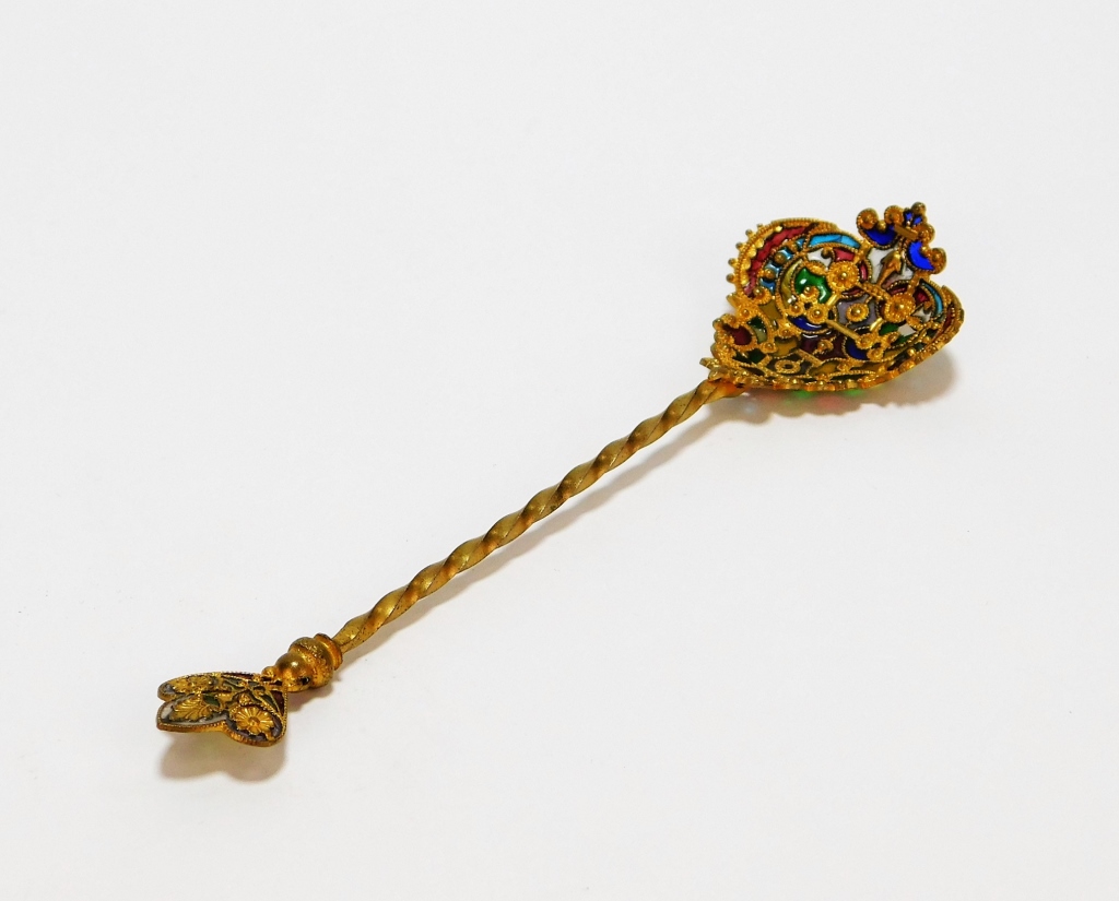 19C RUSSIAN PLIQUE A JOUR SUGAR