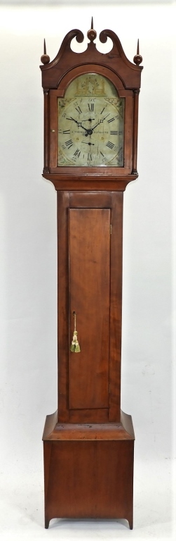 19C SETH THOMAS PLYMOUTH CHERRY