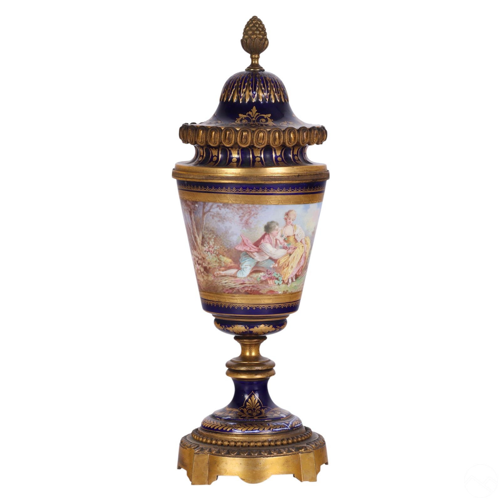 19C SEVRES FRENCH PORCELAIN AND
