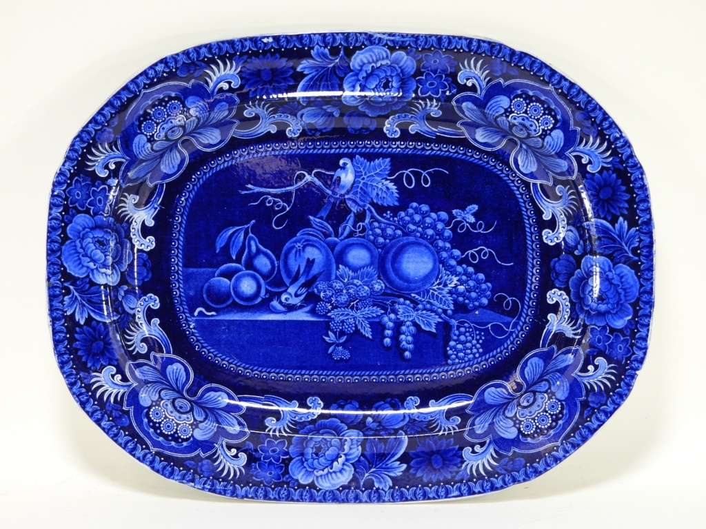 19C. STAFFORDSHIRE BLUE