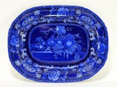 19C. STAFFORDSHIRE BLUE TRANSF