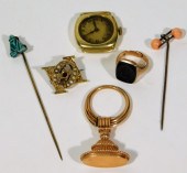 19C VICTORIAN GOLD & GOLD FILL
