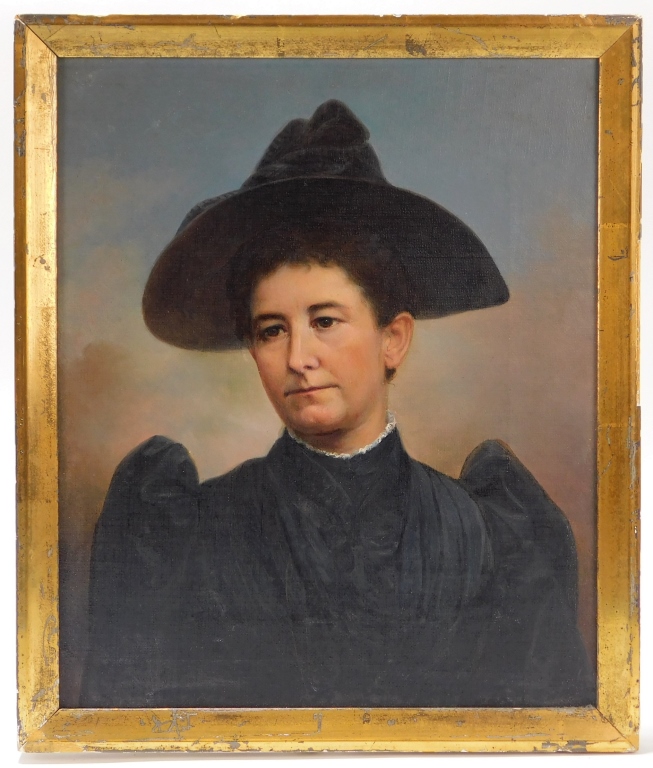 19C VICTORIAN LADY PORTRAIT