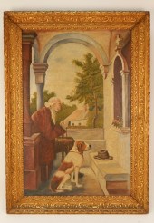 19C VICTORIAN O/C PAINTING OF