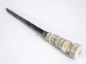 19C WHALE BONE HANDLED NAUTICA