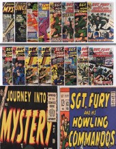 19PC D.C. ATLAS MARVEL COMICS