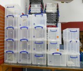 19pc 'Really Useful Box' Plast