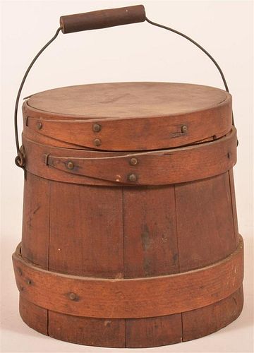 19ST CENTURY COVERED FIRKIN.19th