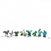 19TH / 20 C. CHINESE 9PC PETIT