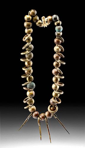 19TH C. AFRICAN YORUBA BRASS