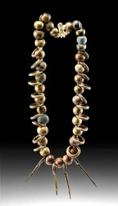 19TH C. AFRICAN YORUBA BRASS T