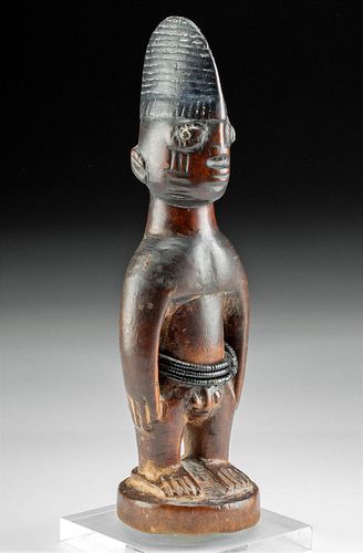 19TH C. AFRICAN YORUBA WOOD IBEJI