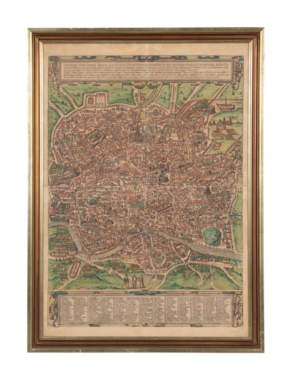 19TH C. AFTER BRAUN & HOGENBERG,