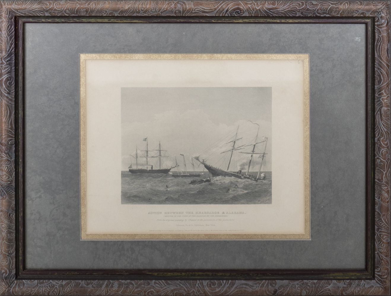 19TH C. AFTER CHAPPEL, "KEARSARGE &