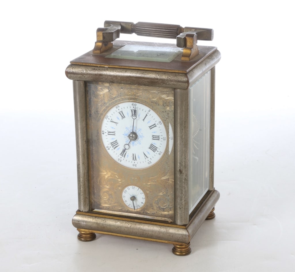 19TH C. AIGUILLES BRASS CARRIAGE