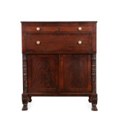 19TH C. AMERICAN CLASSICAL MAH
