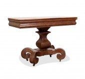19TH C. AMERICAN CLASSICAL MAH