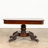 19TH C. AMERICAN CLASSICAL MAH