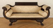 19TH C. AMERICAN CLASSICAL MAH