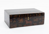 19TH C. AMERICAN DECOUPAGE FOL