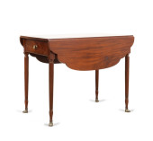 19TH C. AMERICAN FEDERAL MAHOG