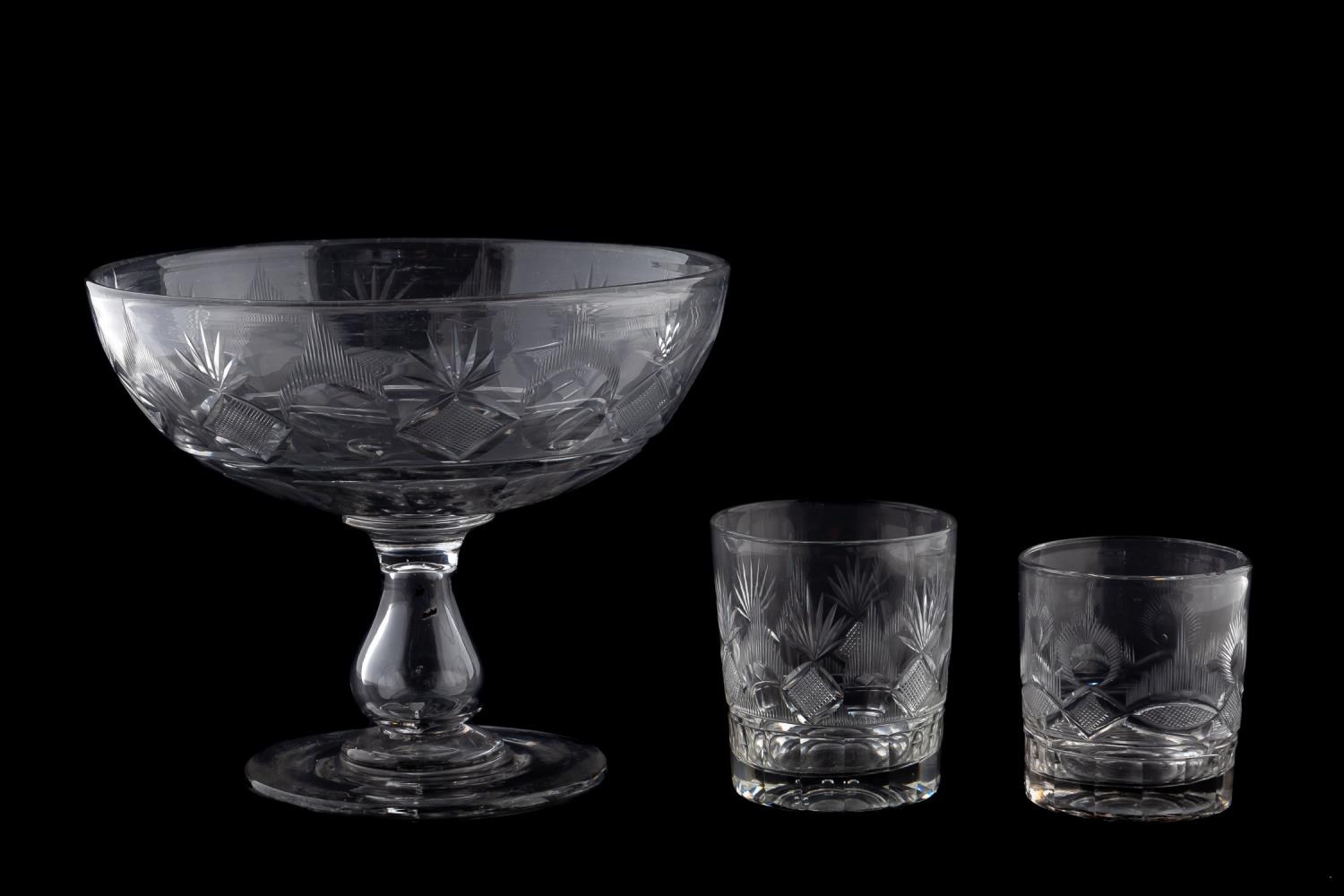 19TH C. AMERICAN FLINT GLASS
