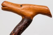 19TH C. AMERICAN FOLK ART WOOD