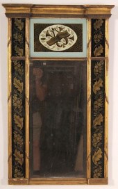 19TH C. AMERICAN GILTWOOD AND