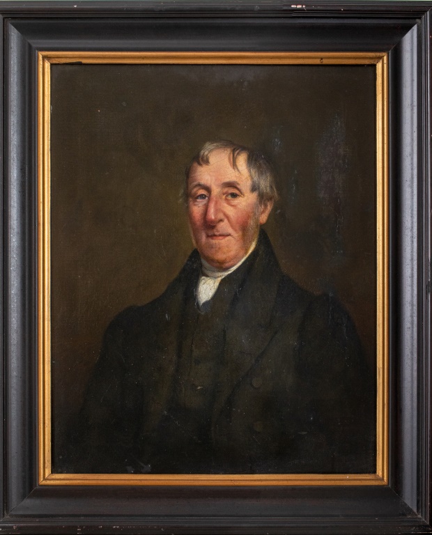 19TH C. AMERICAN PATRIARCH PORTRAIT