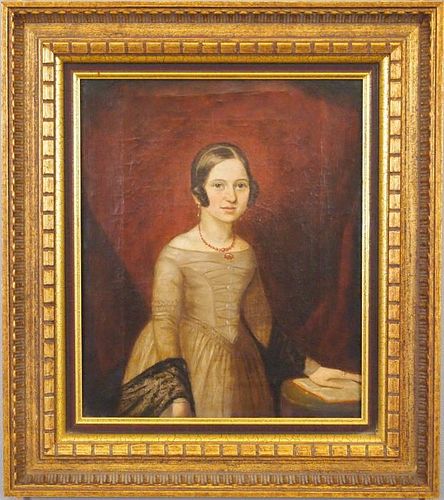 19TH C AMERICAN PORTRAITA 19th