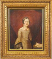 19TH C AMERICAN PORTRAITA 19th