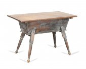 19TH C. AMERICAN PRIMITIVE DOU