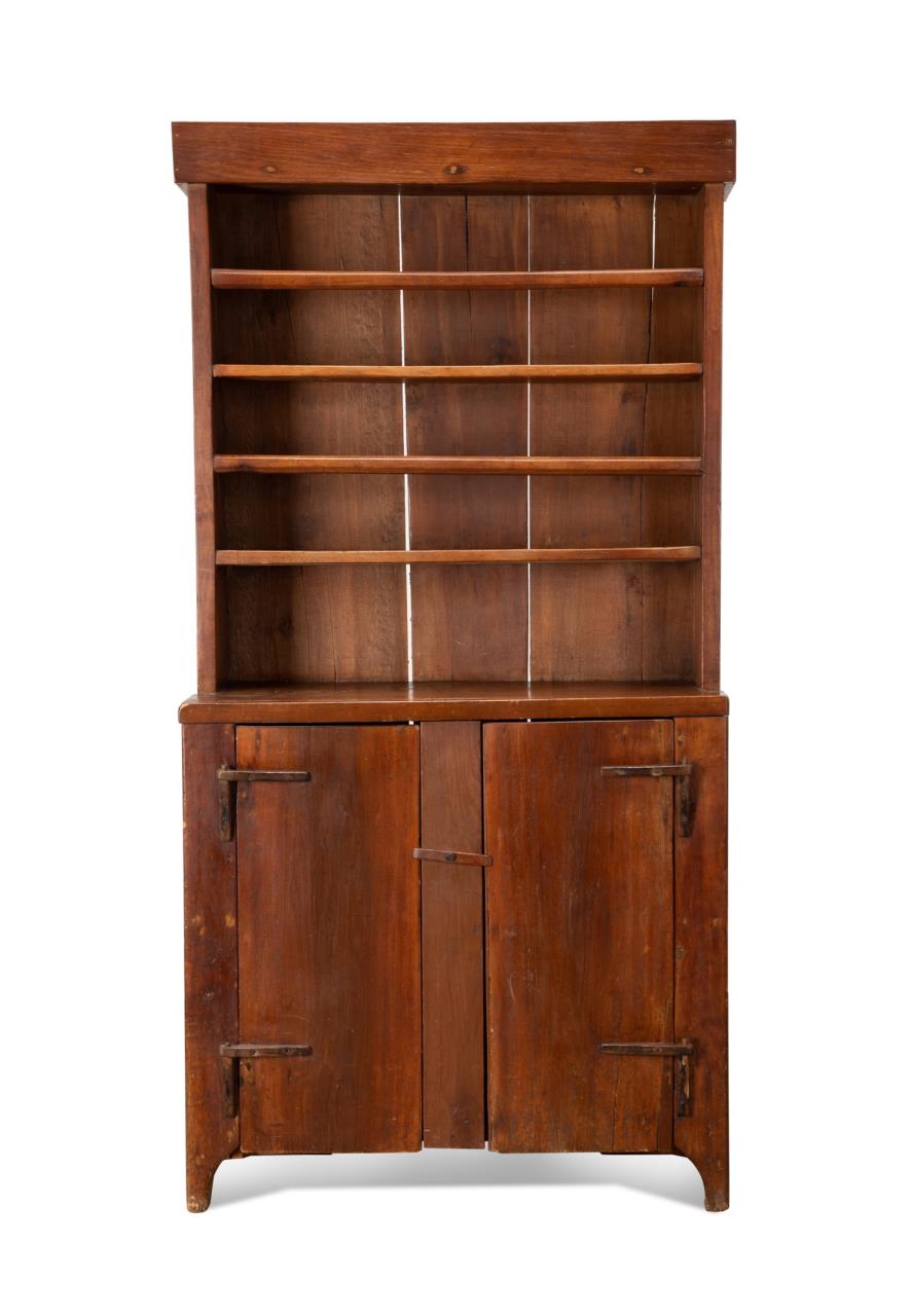 19TH C. AMERICAN PRIMITIVE STEP