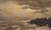 19TH C. AMERICAN SCHOOL COASTA