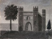 19TH C. AMERICAN SCHOOL GRISAI