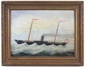 19TH C. AMERICAN SCHOOL NAUTIC