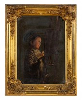 19TH C. AMERICAN SCHOOL O/C GE