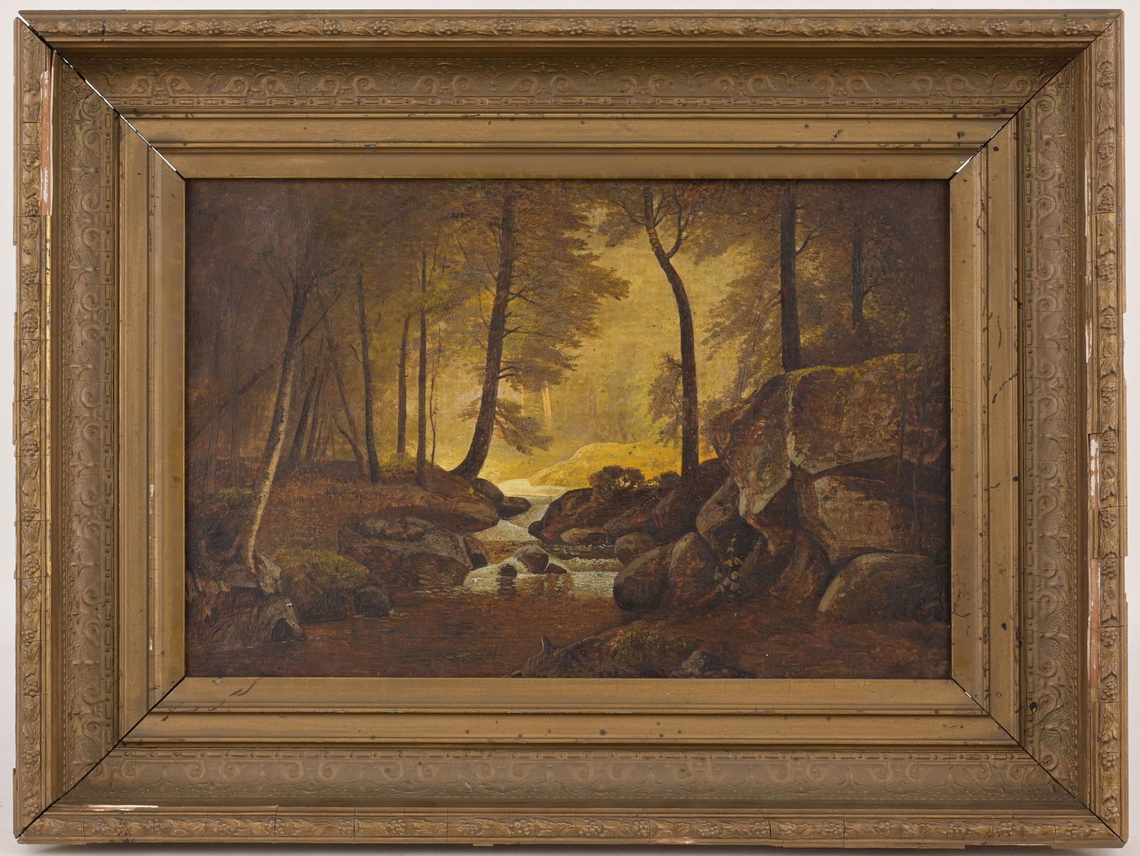 19TH C. AMERICAN SCHOOL, WOODED