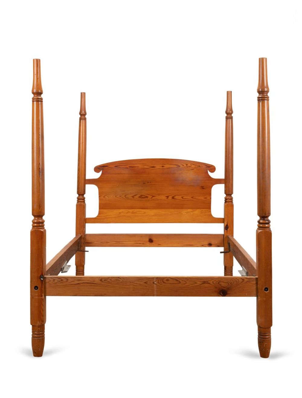 19TH C. AMERICAN SHERATON FOUR POST
